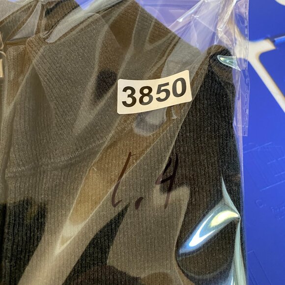 Polo Ralph Lauren 1/4 Zip Sweatshirt Mens Large Gray Preppy Casual Maroon Pony - Picture 9 of 9